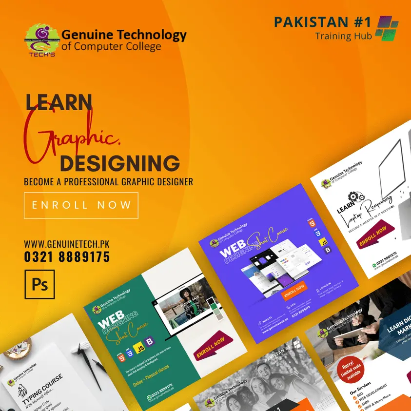 Graphic Designing Course - pny trainings, ict-trainings, EVS, PNY